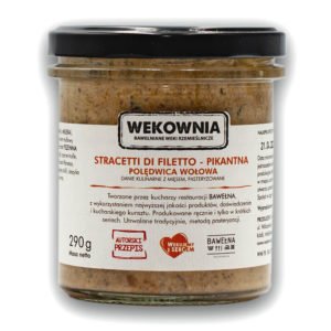 Stracetti di filetto – pikantna polędwica wołowa  290g