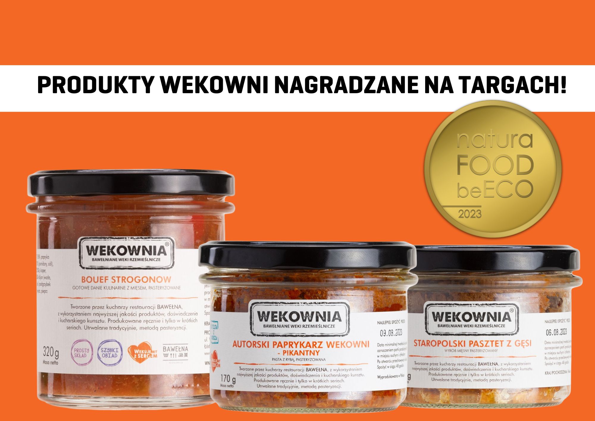 Przeczytaj więcej o artykule Produkty Wekowni nagradzane na targach